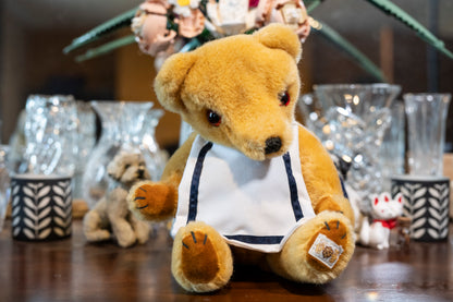 House of Nisbet - Mohair Teddy Bear - Young Bully the Bear, Aprox. 29cm