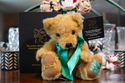 Merrythought Mohair London 2012 Olympic Games jointed Teddy Bear