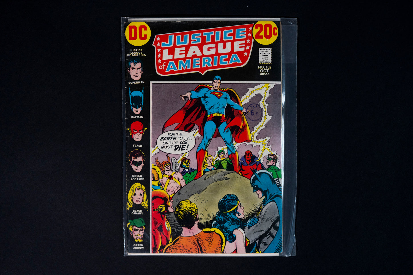 Justice League America, #102, DC Comics, 1972