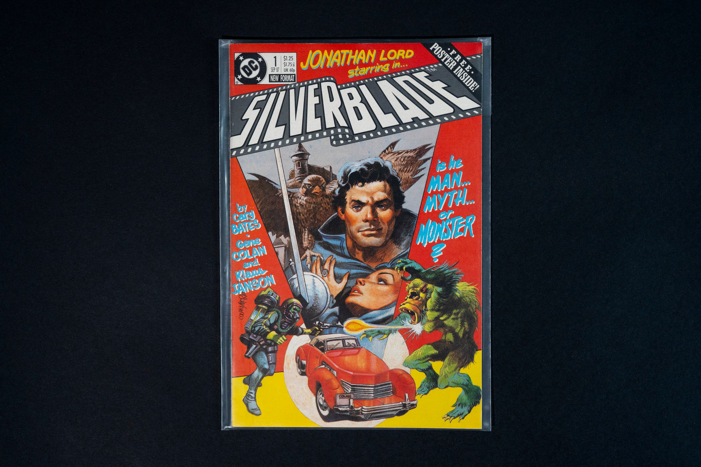 Silverblade, #1 & #2, DC Comics, 1987