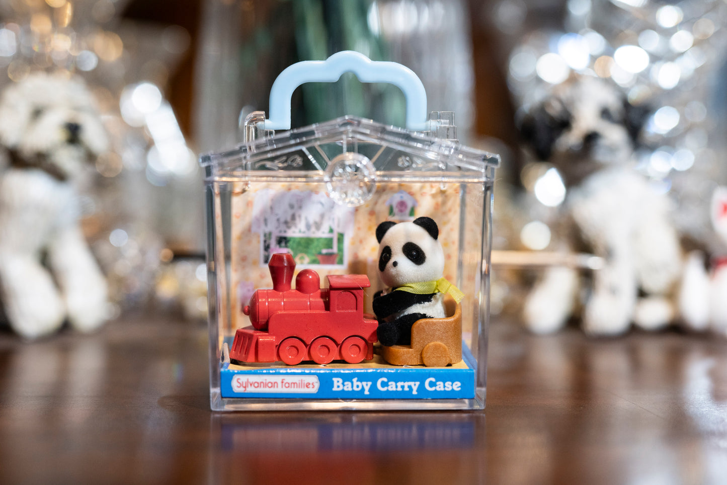 Sylvanian Families, Flair: 4029 / 4391B, Baby Carry Case Panda on Train, Open Boxed