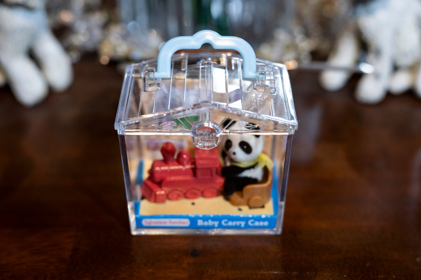 Sylvanian Families, Flair: 4029 / 4391B, Baby Carry Case Panda on Train, Open Boxed