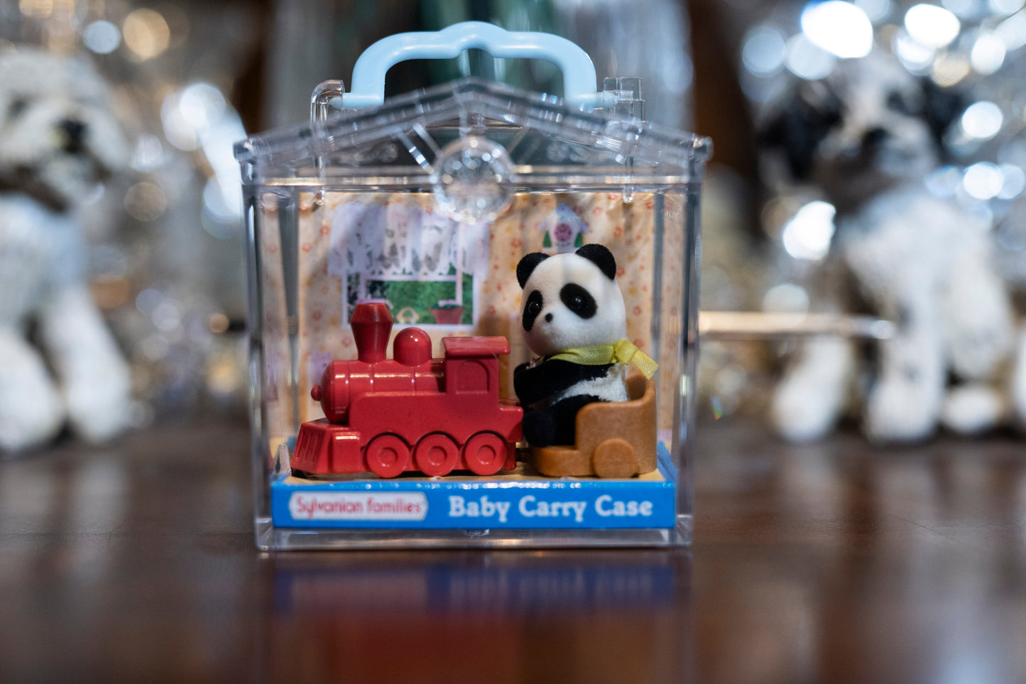 Sylvanian Families, Flair: 4029 / 4391B, Baby Carry Case Panda on Train, Open Boxed