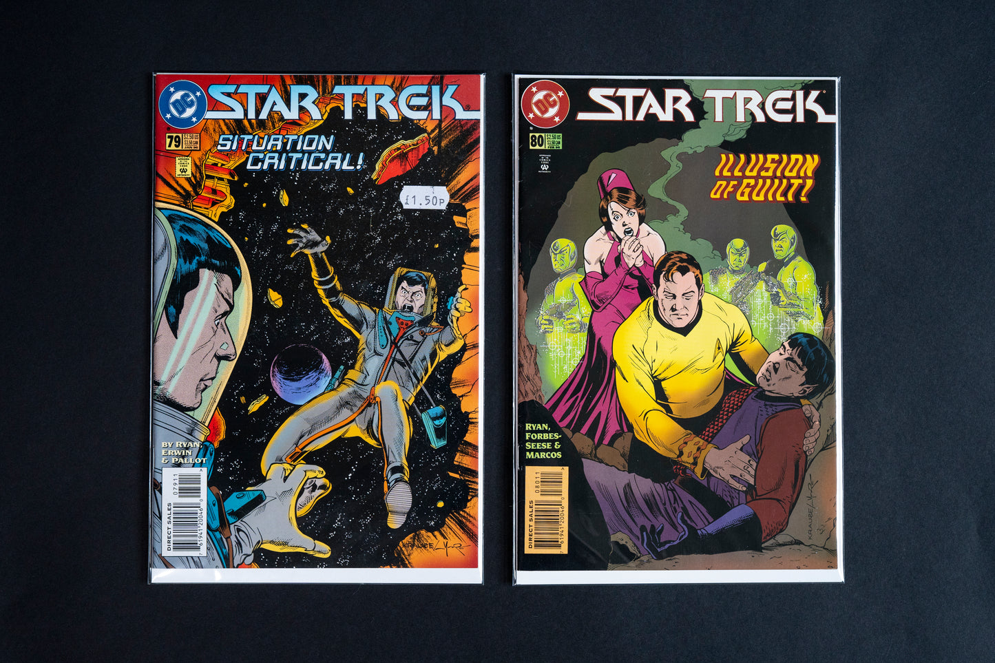 Star Trek, Vol. 2, #79 & 80, DC Comics, 1996