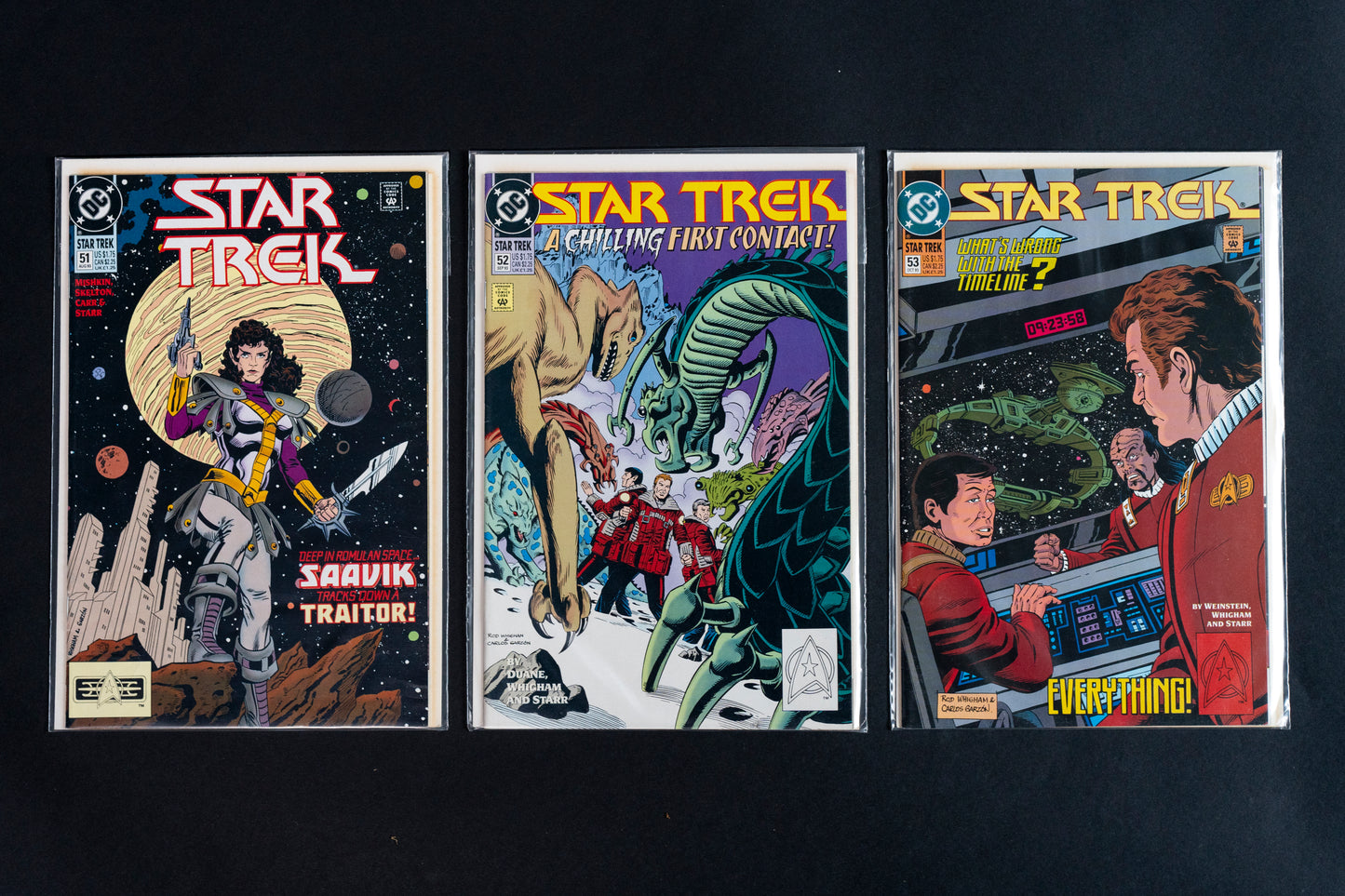 Star Trek, Vol. 2, #48-53 run, DC Comics, 1993