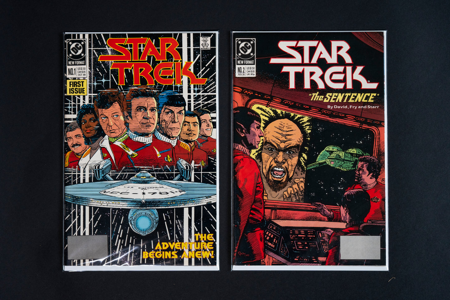 Star Trek, Vol. 2, #1-4 run, DC Comics, 1989