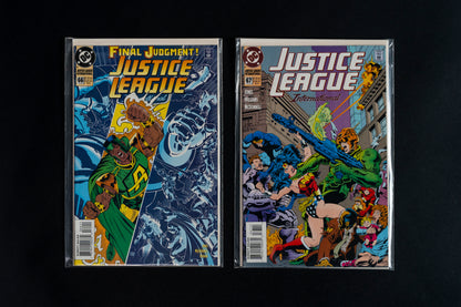 Justice League International, Vol.2, #61-67 run & Annual #5, DC Comics, 1994