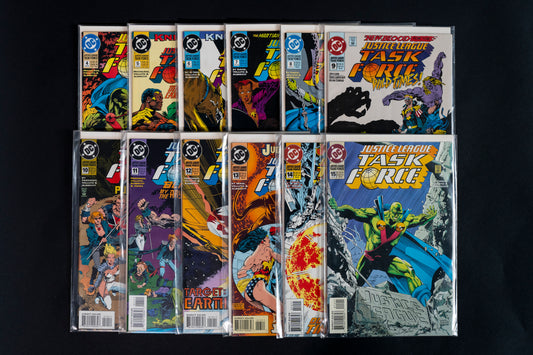 Justice League Task Force, #4-15 run, DC Comics, 1993-1994