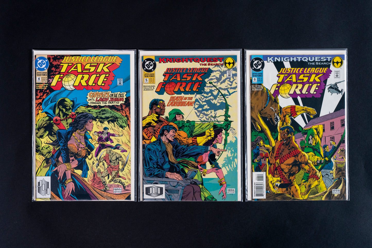 Justice League Task Force, #4-15 run, DC Comics, 1993-1994