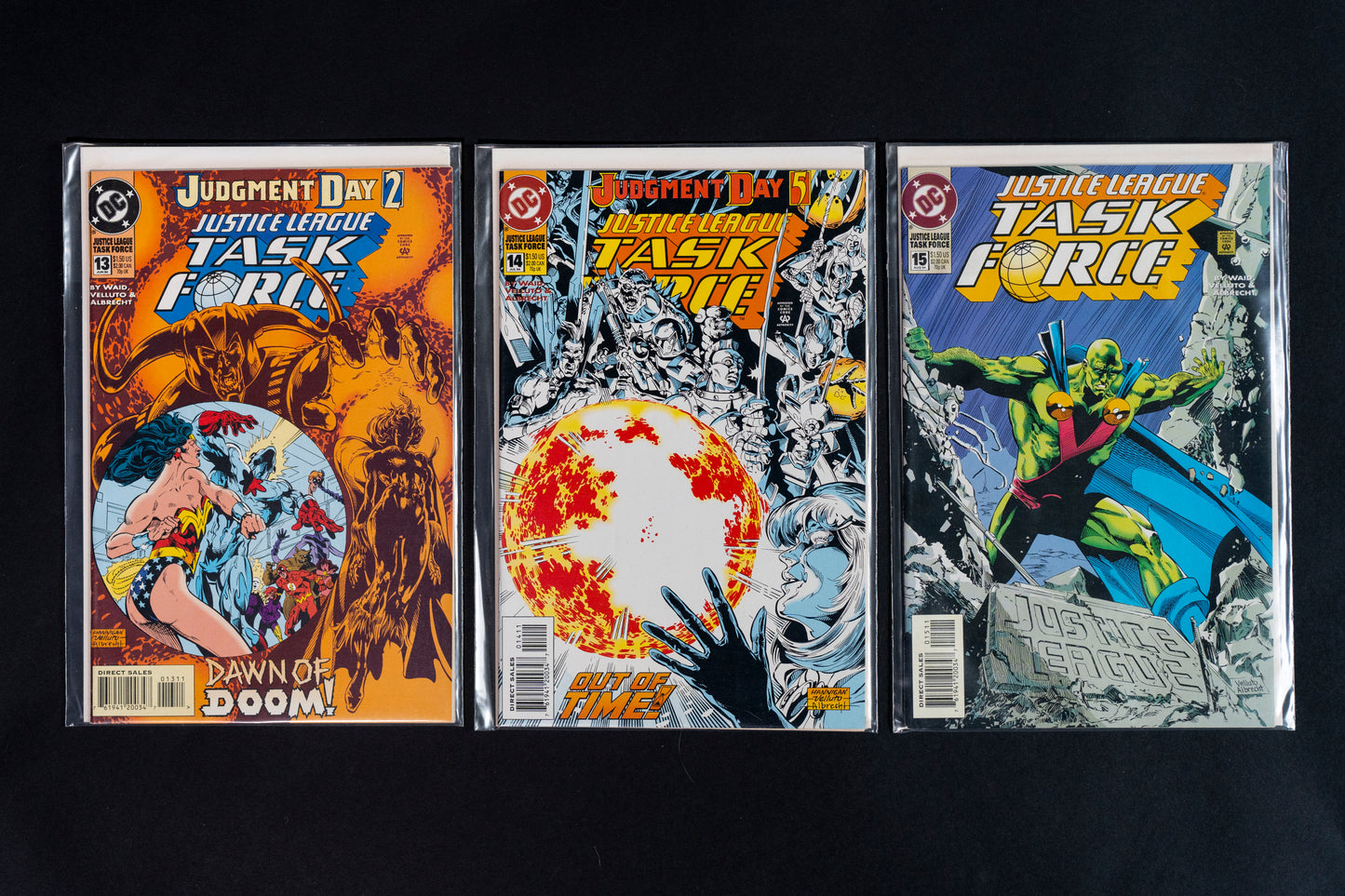 Justice League Task Force, #4-15 run, DC Comics, 1993-1994