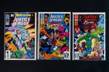 Justice League Europe, #34-49 run & #3 Annual, DC Comics, 1992-1993