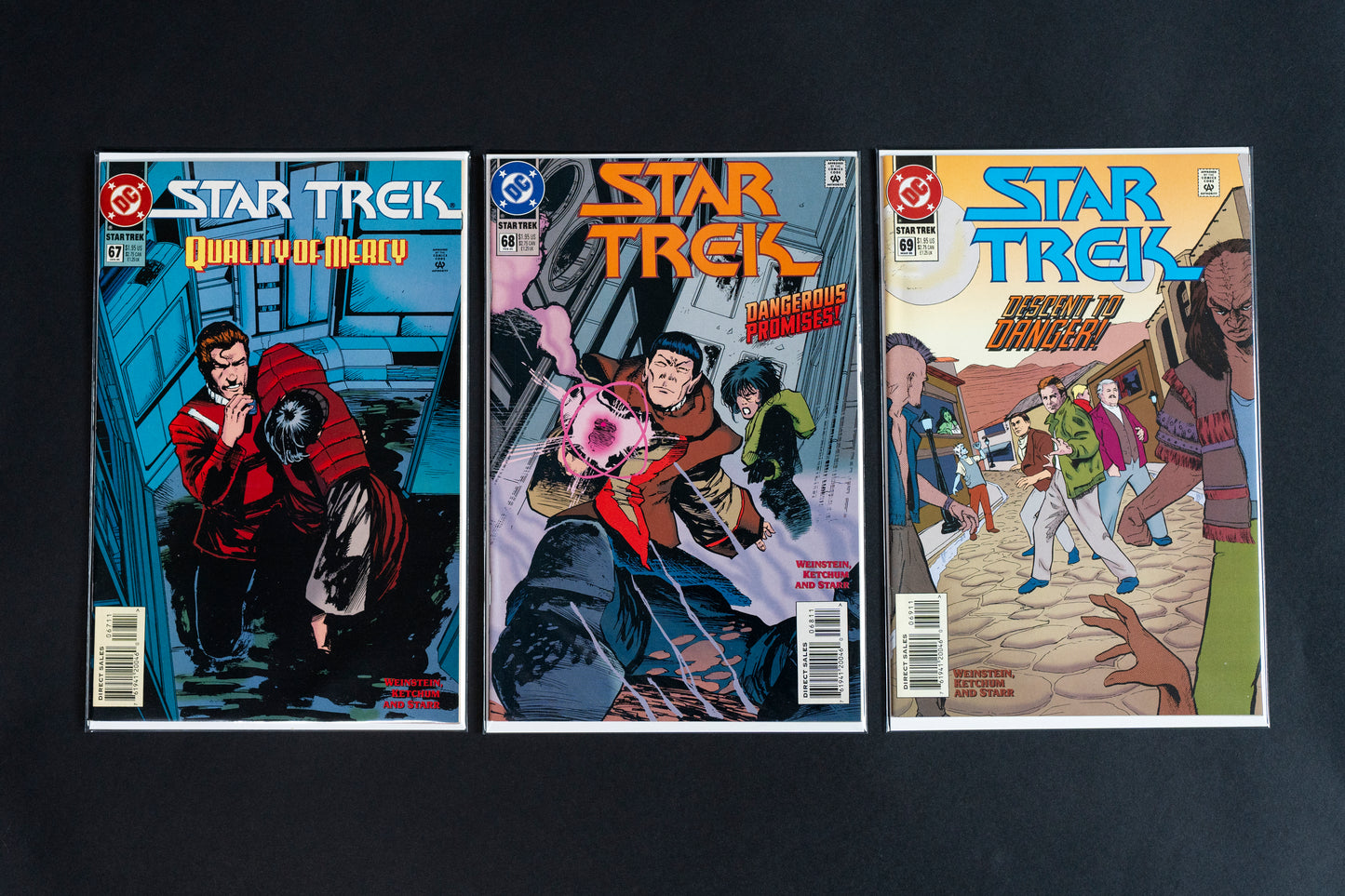 Star Trek, Vol. 2, #67-72 run, DC Comics, 1995