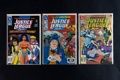 Justice League Europe, #34-49 run & #3 Annual, DC Comics, 1992-1993