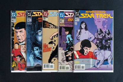 Star Trek, Vol. 2, #61-65 run, DC Comics, 1994