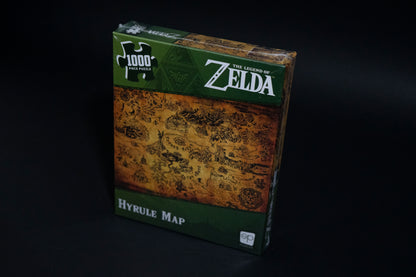 1000pc Jigsaw - Zelda Hyrule Map - New Box Sealed