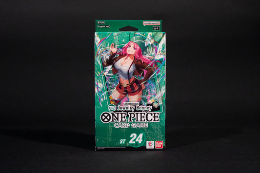 One Piece Card Game, ST24, GREEN Jewelry Bonney Starter Deck, NEW Boxed Sealed, English