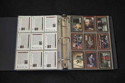 Star Trek 25th Anniversary Series Trading Cards Bundle, Impel, 1993, Complete Series 1 & 2 Base Sets (1-310), in binder