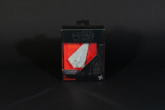 First Order Star Destroyer, 06 B3935, Star Wars, Black Series / Titanium Series Vehicle, Hasbro, Open Box