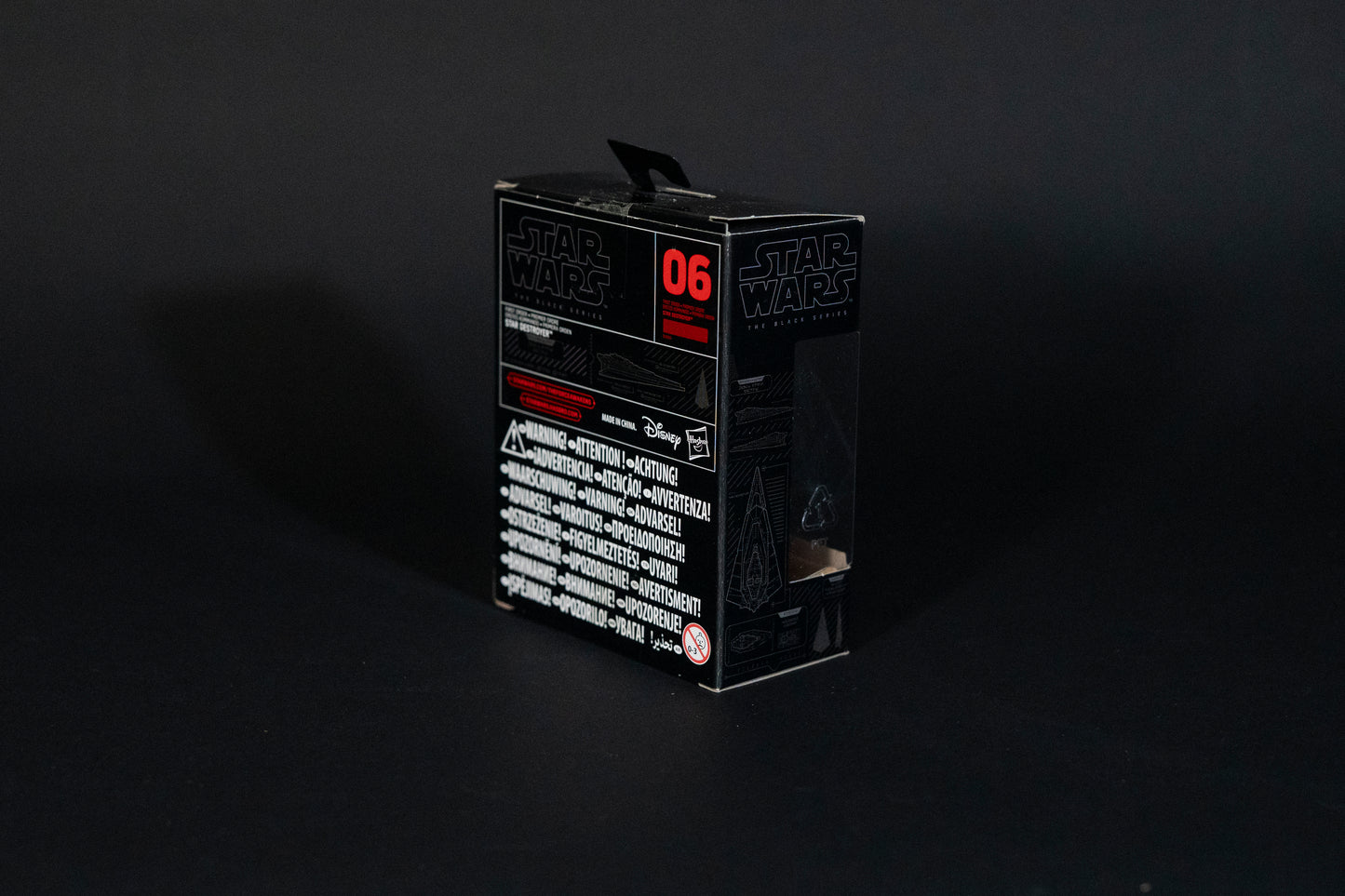 First Order Star Destroyer, 06 B3935, Star Wars, Black Series / Titanium Series Vehicle, Hasbro, Open Box