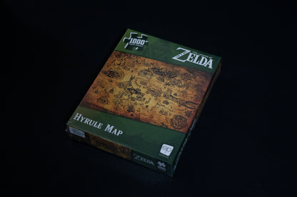 1000pc Jigsaw - Zelda Hyrule Map - New Box Sealed