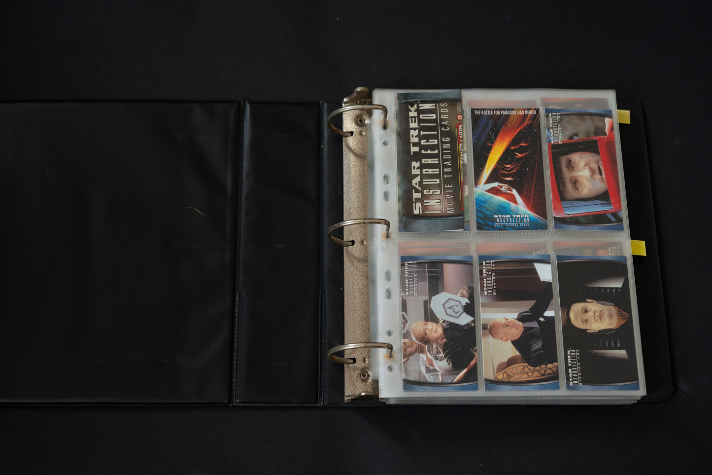 Star Trek Widevision Trading Cards Bundle,  Generations Insurrection & First Contact, SkyBox, 1993, Complete Base Sets (PLUS S2 S3 F2 C1 & B5) in binder