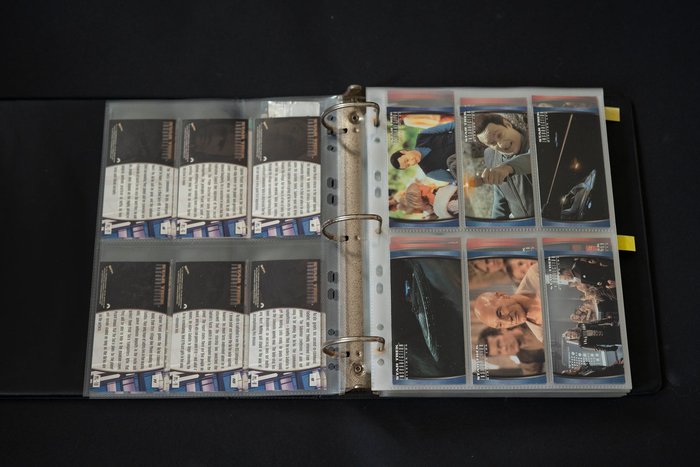 Star Trek Widevision Trading Cards Bundle,  Generations Insurrection & First Contact, SkyBox, 1993, Complete Base Sets (PLUS S2 S3 F2 C1 & B5) in binder