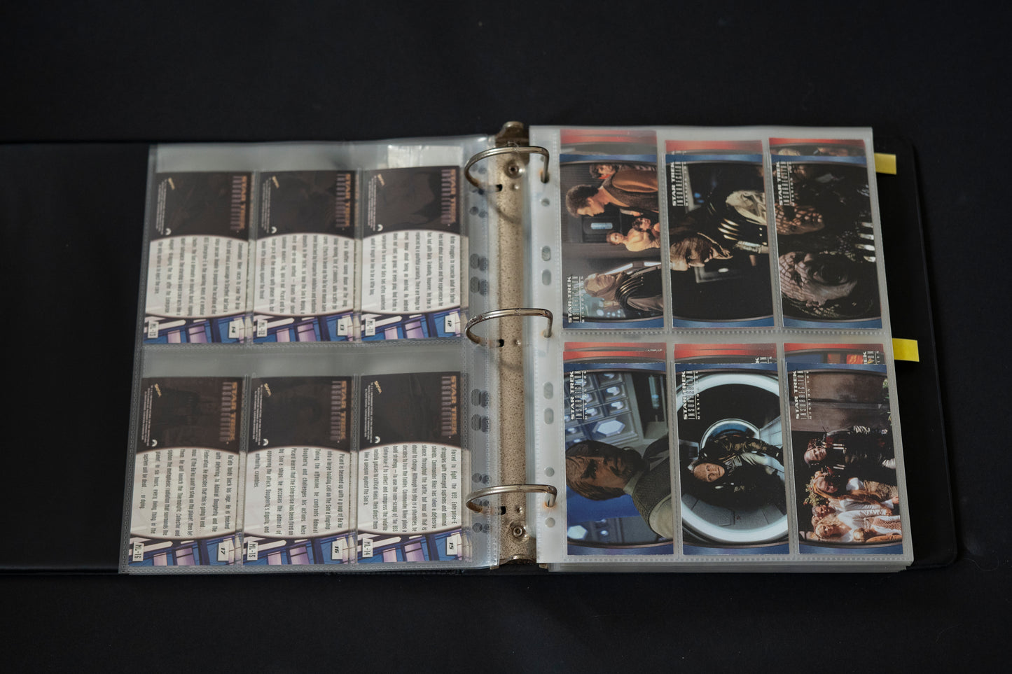 Star Trek Widevision Trading Cards Bundle,  Generations Insurrection & First Contact, SkyBox, 1993, Complete Base Sets (PLUS S2 S3 F2 C1 & B5) in binder