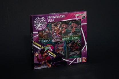One Piece Card Game, IB-04, Illustration Box Vol.4, Boxed Sealed, English