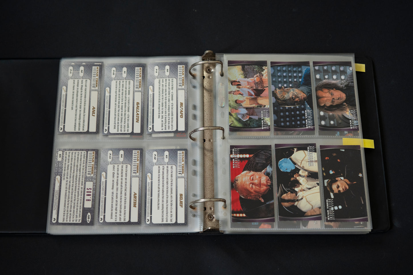 Star Trek Widevision Trading Cards Bundle,  Generations Insurrection & First Contact, SkyBox, 1993, Complete Base Sets (PLUS S2 S3 F2 C1 & B5) in binder