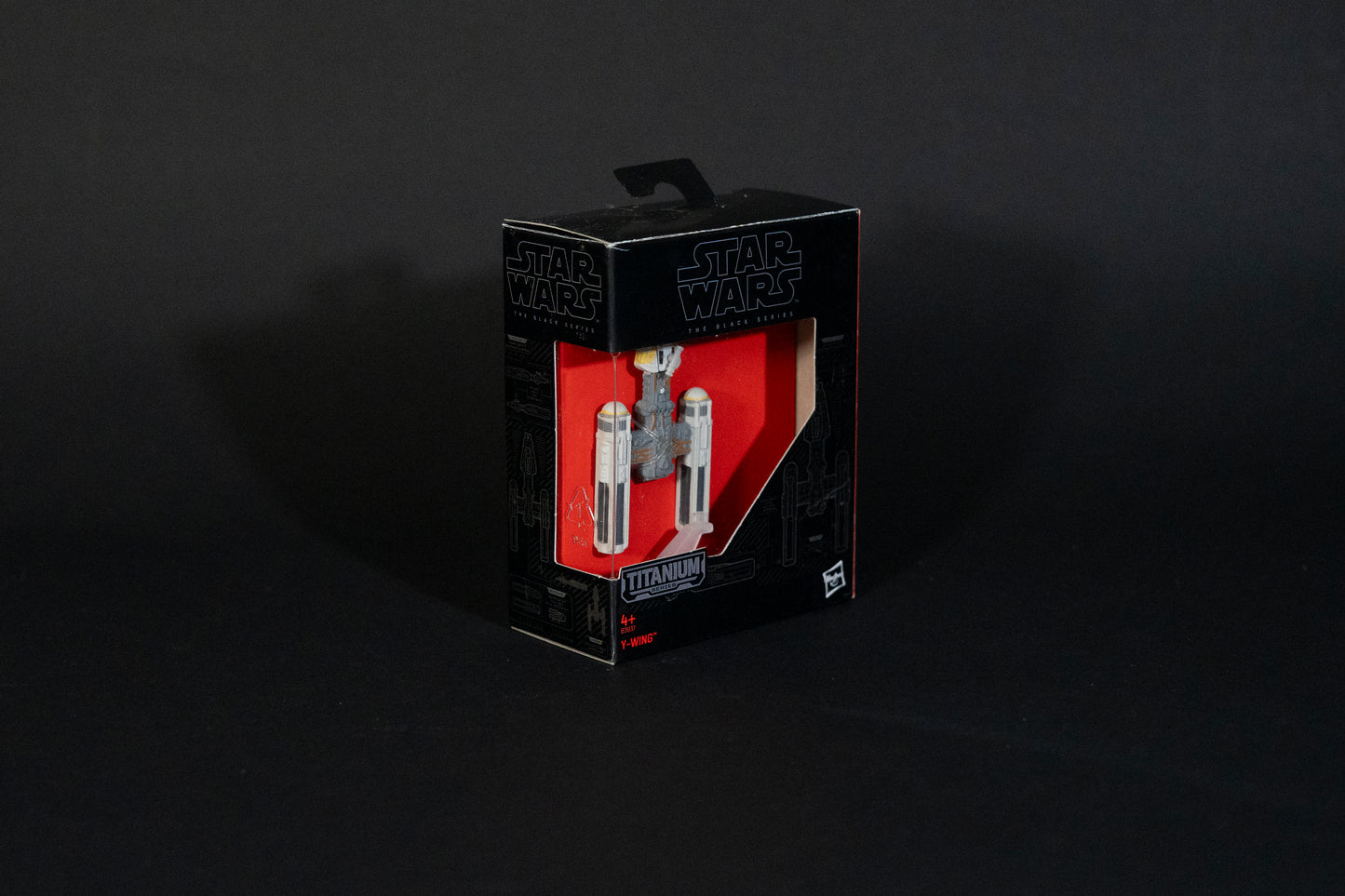 Y-Wing, 08 B3937, Star Wars, Black Series / Titanium Series Vehicle, Hasbro, Open Box