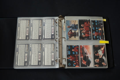 Star Trek Widevision Trading Cards Bundle,  Generations Insurrection & First Contact, SkyBox, 1993, Complete Base Sets (PLUS S2 S3 F2 C1 & B5) in binder