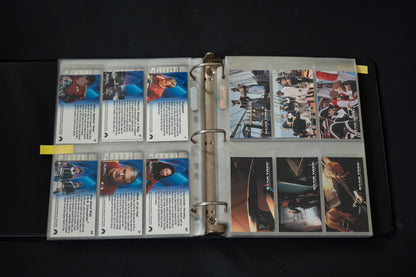 Star Trek Widevision Trading Cards Bundle,  Generations Insurrection & First Contact, SkyBox, 1993, Complete Base Sets (PLUS S2 S3 F2 C1 & B5) in binder