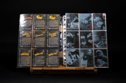 Universal Monsters Of The Silver Screen Trading Cards, Kitchen Sink Press, 1996, Complete Set (90 cards in binder pages), English