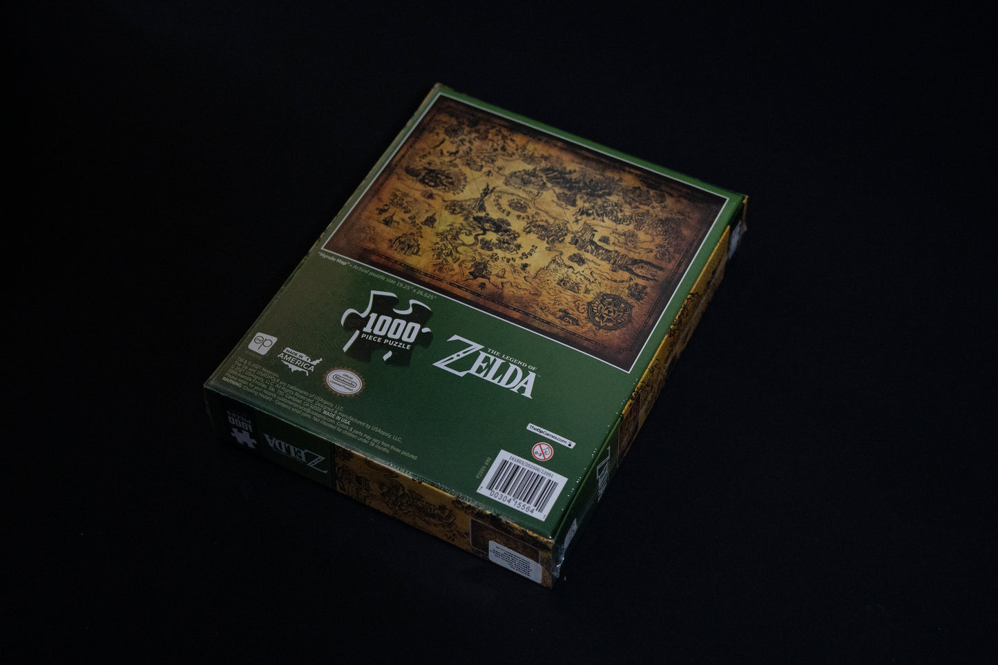 1000pc Jigsaw - Zelda Hyrule Map - New Box Sealed