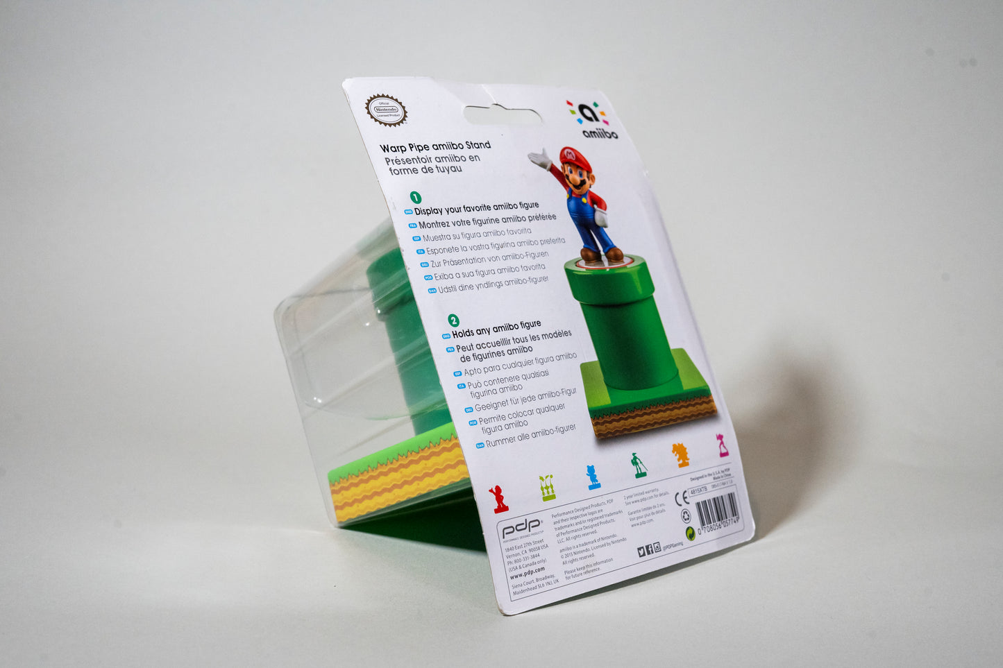 Warp Pipe amiibo Stand, Amiibo, Nintendo, 2018, Boxed Sealed