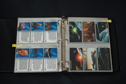 Star Trek Widevision Trading Cards Bundle,  Generations Insurrection & First Contact, SkyBox, 1993, Complete Base Sets (PLUS S2 S3 F2 C1 & B5) in binder