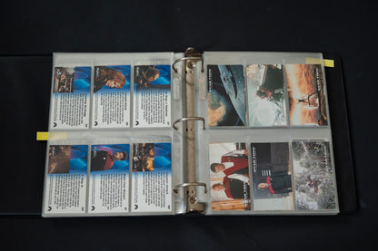 Star Trek Widevision Trading Cards Bundle,  Generations Insurrection & First Contact, SkyBox, 1993, Complete Base Sets (PLUS S2 S3 F2 C1 & B5) in binder