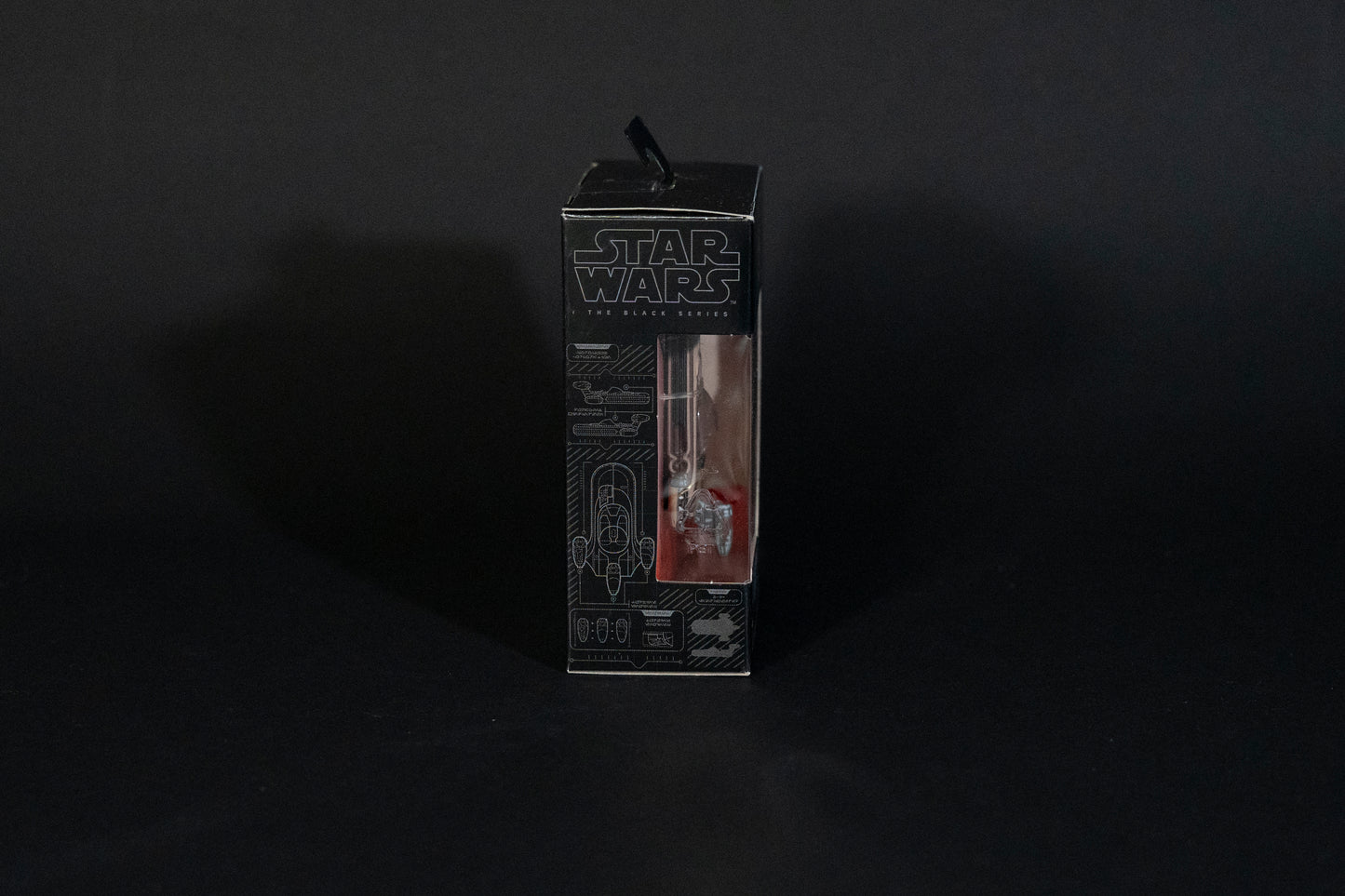 Luke Skywalker's Landspeeder, 09 B3938, Star Wars, Black Series / Titanium Series Vehicle, Hasbro, Open Box