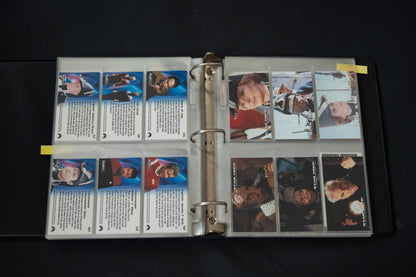 Star Trek Widevision Trading Cards Bundle,  Generations Insurrection & First Contact, SkyBox, 1993, Complete Base Sets (PLUS S2 S3 F2 C1 & B5) in binder