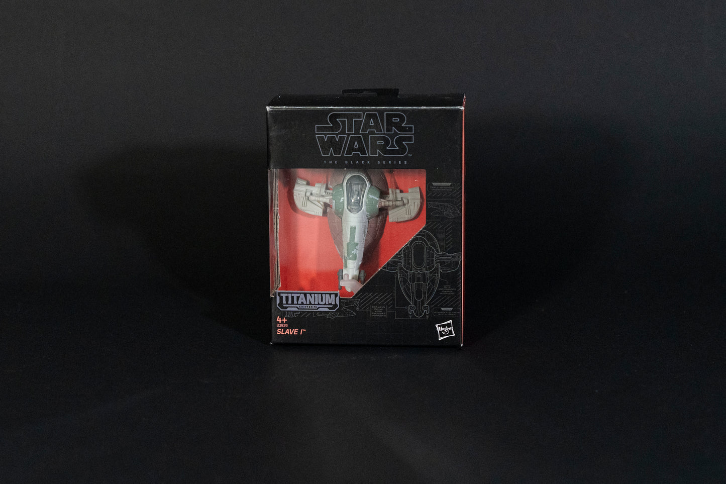Slave 1, 10 B3939, Star Wars, Black Series / Titanium Series Vehicle, Hasbro, Open Box