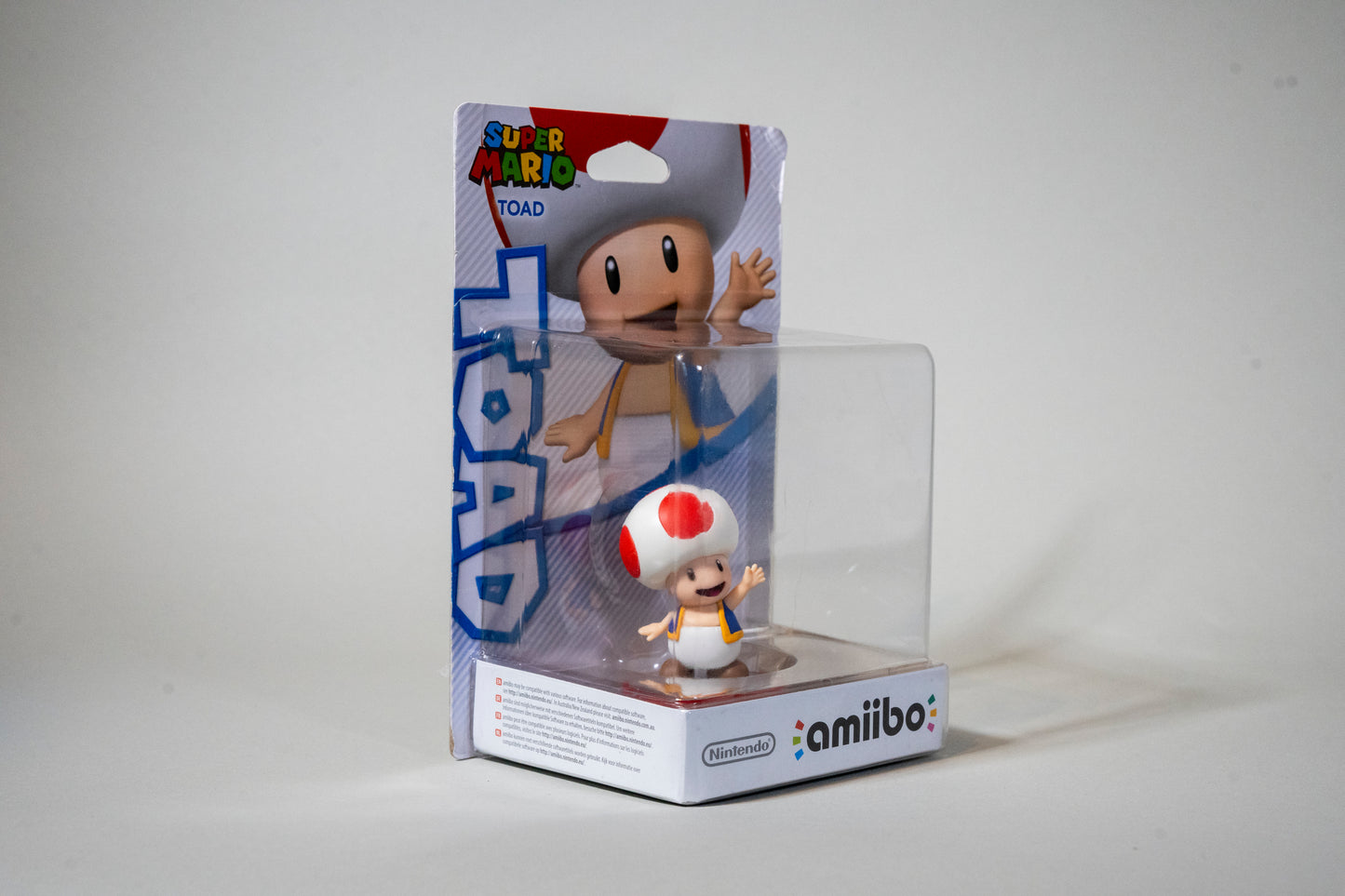 Toad, Amiibo, Super Mario, Nintendo, 2015, Boxed Sealed