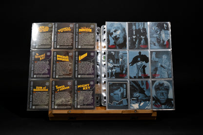 Universal Monsters Of The Silver Screen Trading Cards, Kitchen Sink Press, 1996, Complete Set (90 cards in binder pages), English