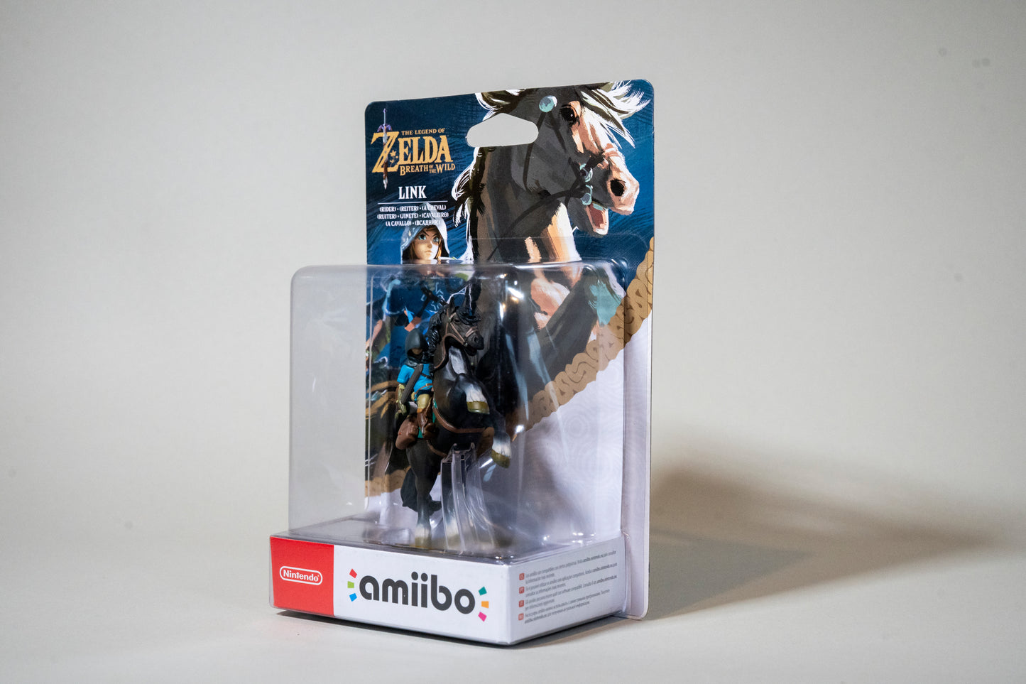 Link (Rider), Amiibo, The Legend of Zelda Breath of the Wild, Nintendo, 2017, Boxed Sealed