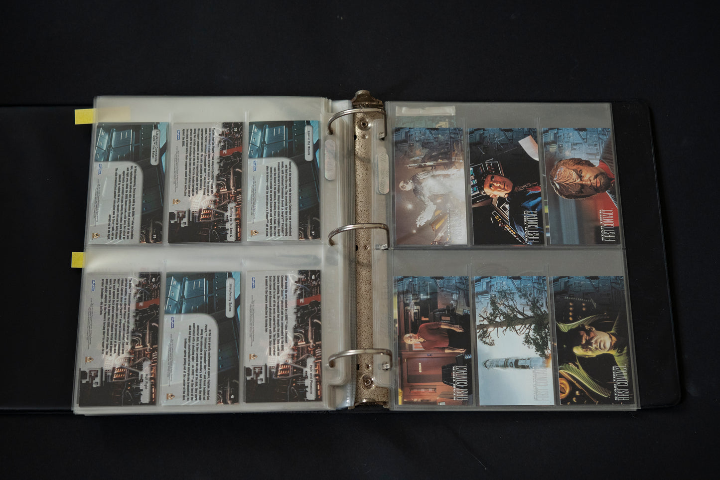 Star Trek Widevision Trading Cards Bundle,  Generations Insurrection & First Contact, SkyBox, 1993, Complete Base Sets (PLUS S2 S3 F2 C1 & B5) in binder