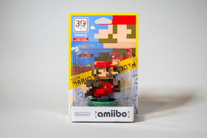 Mario, Amiibo, 30th Super Mario Bros. Classic Colours, Nintendo, 2015, Boxed Sealed