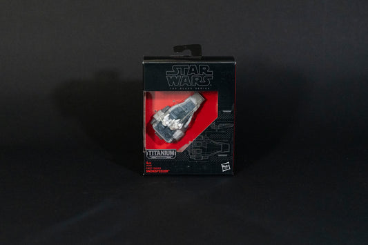 First Order Snowspeeder, 11 B4580, Star Wars, Black Series / Titanium Series Vehicle, Hasbro, Open Box