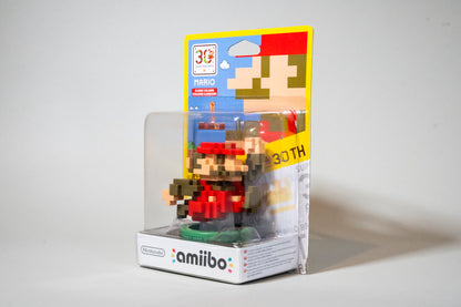 Mario, Amiibo, 30th Super Mario Bros. Classic Colours, Nintendo, 2015, Boxed Sealed