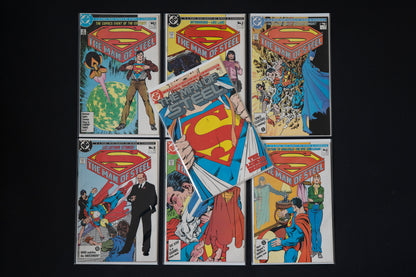 Man of Steel, 6 Part Mini Series & Variant Edition, Complete Set, DC Comics, 1986