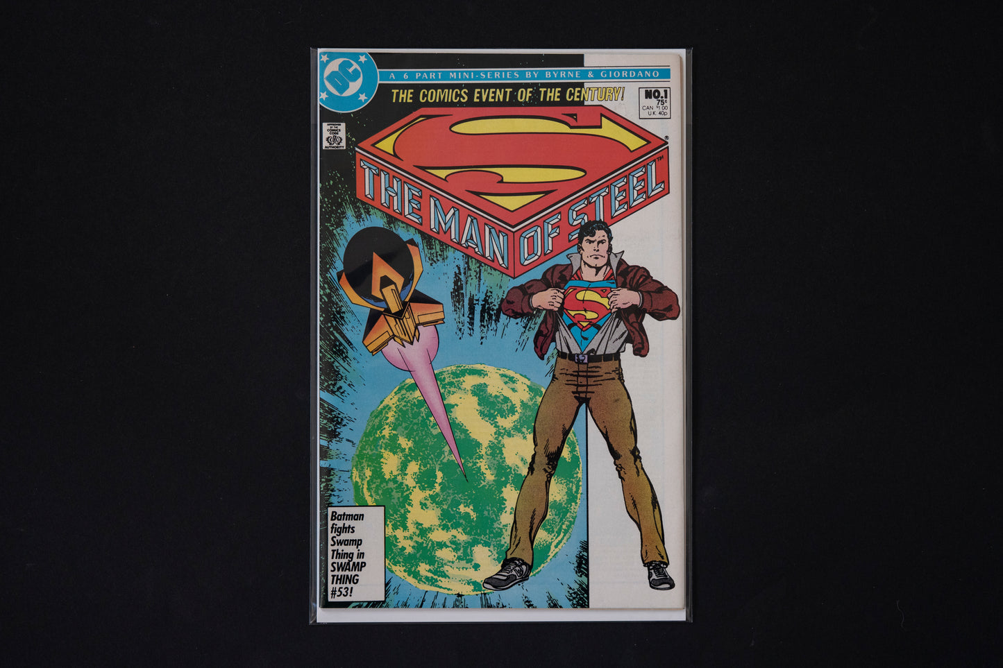 Man of Steel, 6 Part Mini Series & Variant Edition, Complete Set, DC Comics, 1986