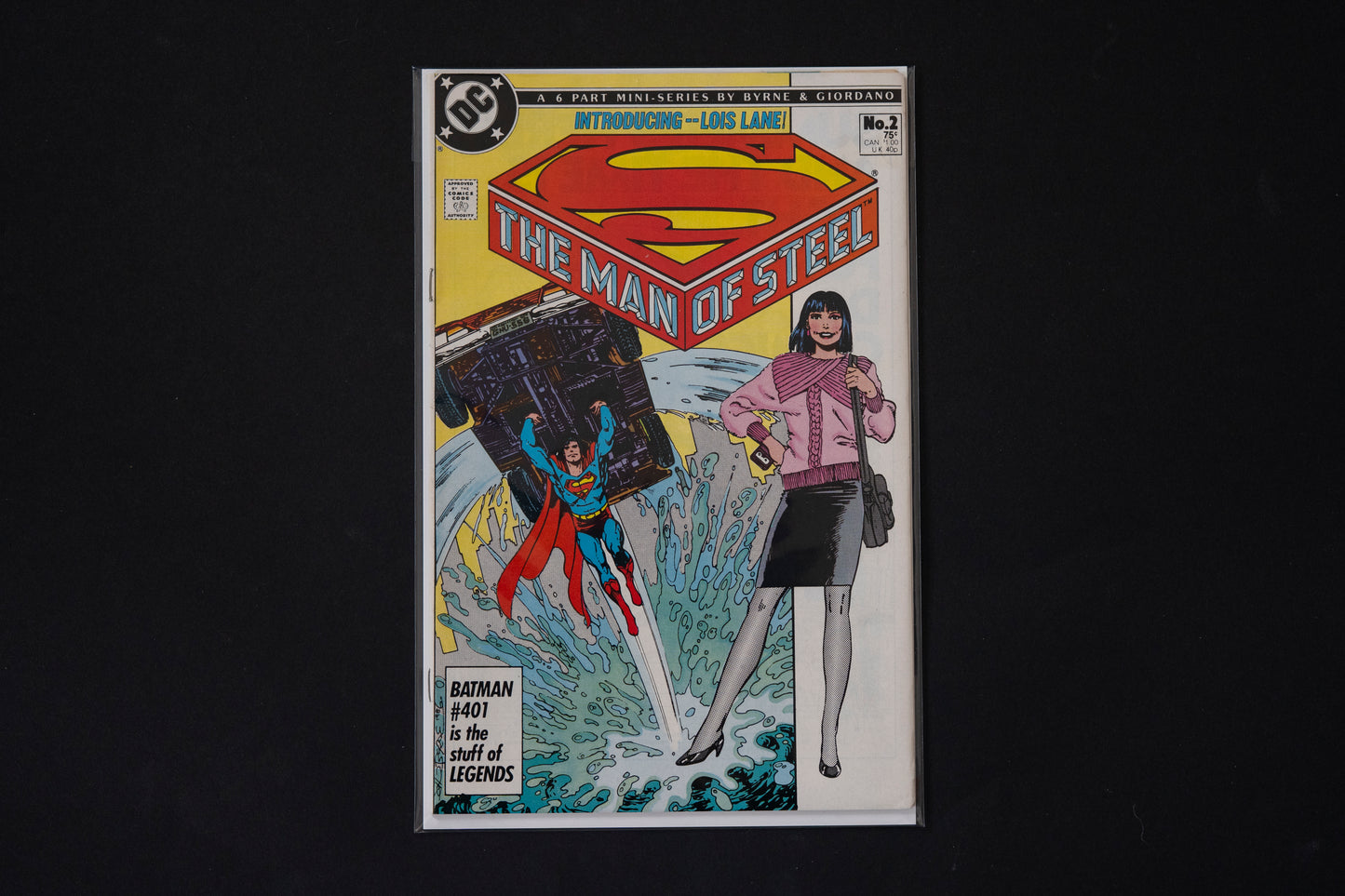 Man of Steel, 6 Part Mini Series & Variant Edition, Complete Set, DC Comics, 1986